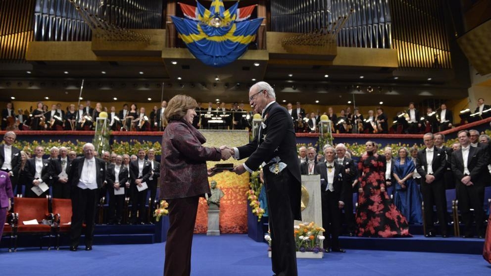 Una ceremonia de la entrega de los Premios Nobel.