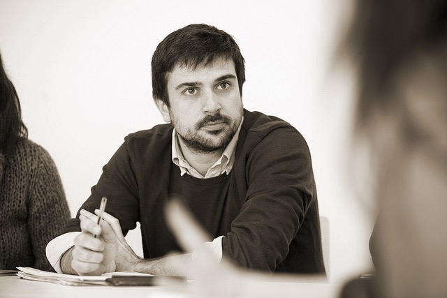 Ramón Espinar, secretario general de Podemos Madrid.