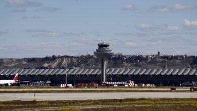Señal en directo desde Barajas: el avión de Air Canadá aterriza de emergencia
