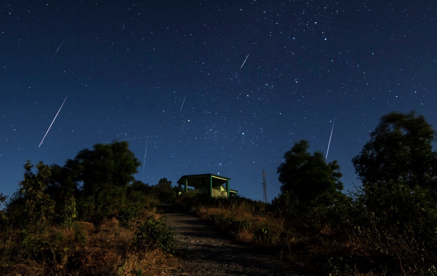 Lluvia de estrellas Gemínidas