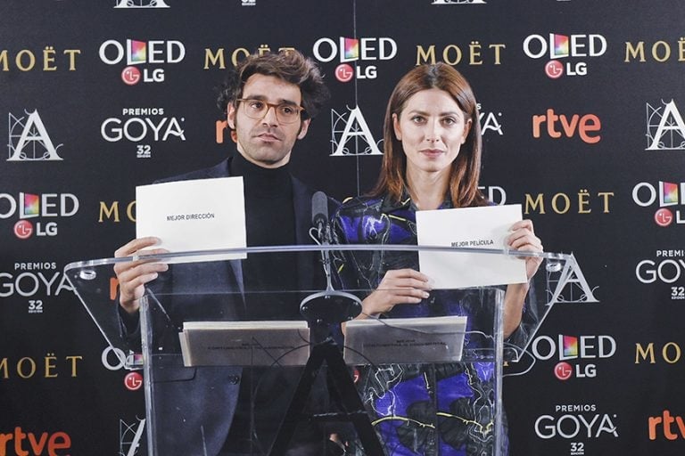 Lectura de los nominados a los Goya 2018