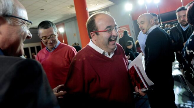 Miquel Iceta, en el Consell del PSC.