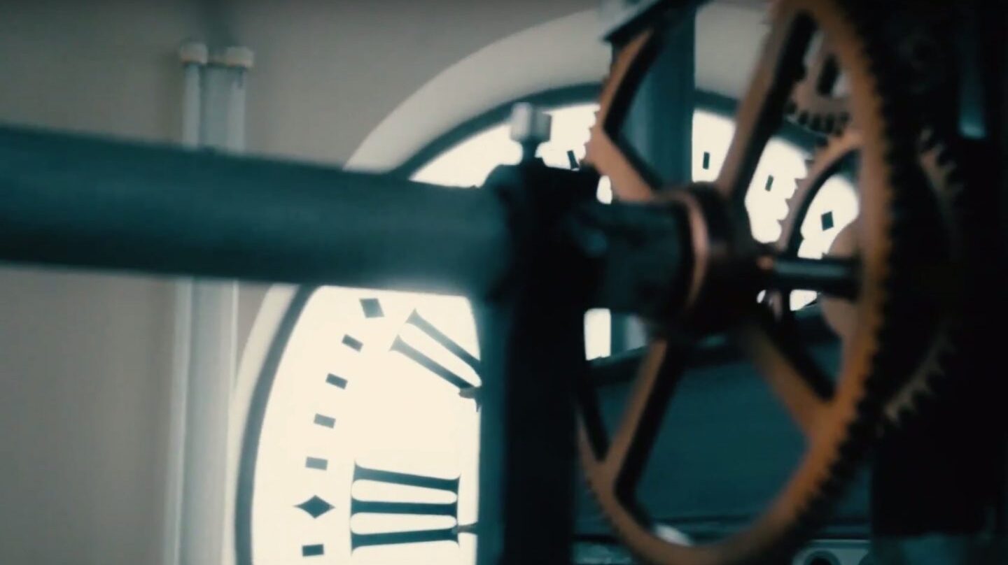Maquinaria del reloj de la Puerta del Sol