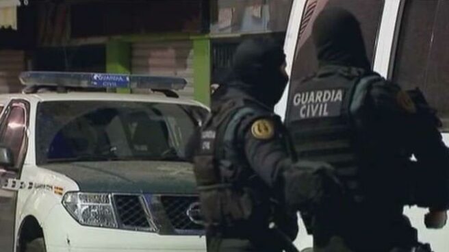 Una operación de la Guardia CIvil en Melilla.