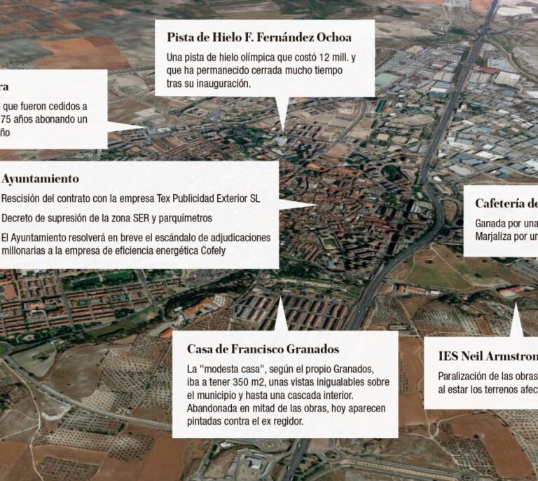 Valdemoro limpia las huellas de Granados y la trama 'Púnica'