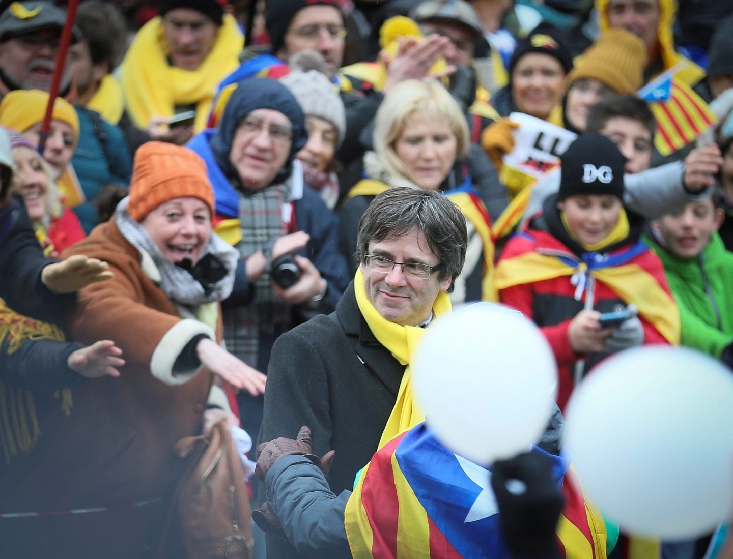 Carles Puigdemont, la pasada semana en Bruselas.