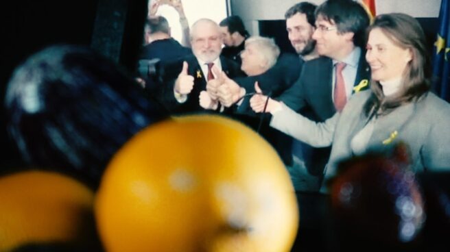 puigdemont fruta El fundador de Kolau, Danny Mola, en su despacho.