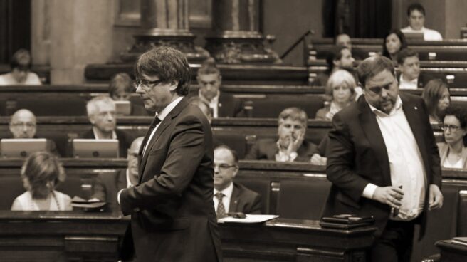 Carles Puigdemont y Oriol Junqueras, sólo puede quedar uno.