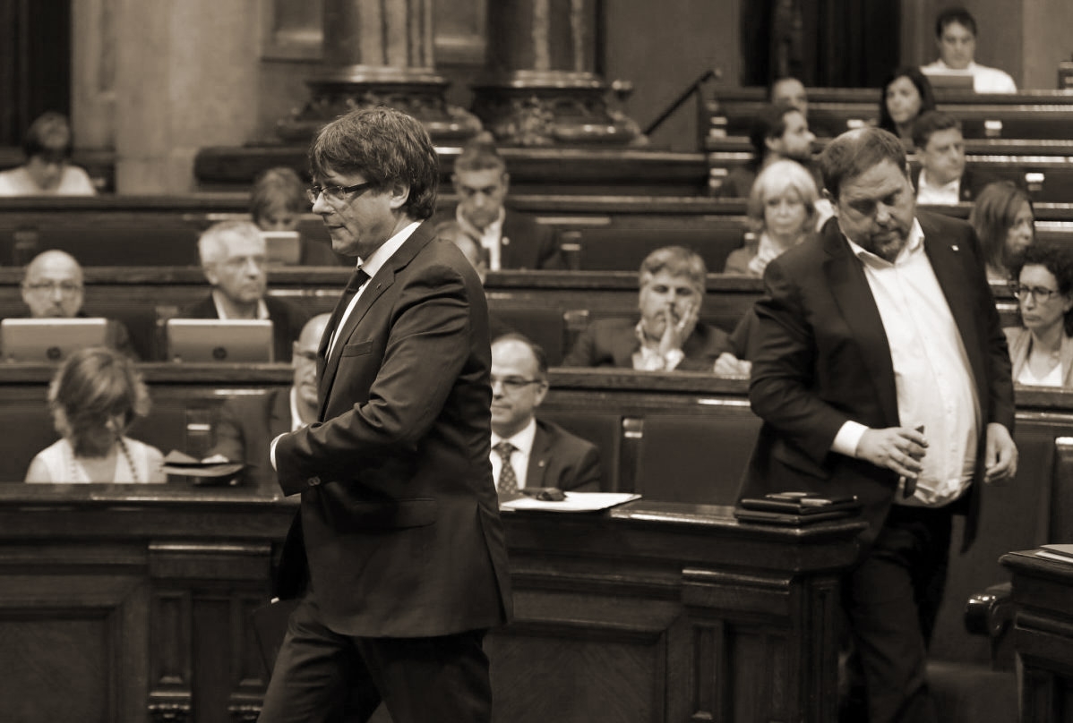 Carles Puigdemont y Oriol Junqueras, sólo puede quedar uno.
