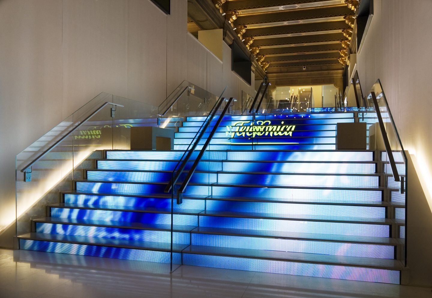 La tienda de Telefónica en la Gran Vía de Madrid.