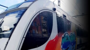 Grafitis en los trenes, un problema para la salud