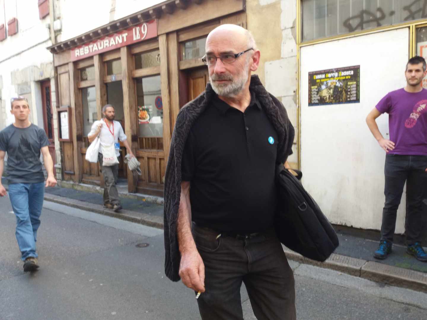 El mediador y miembro del grupo de 'artesanos de la paz' designado por ETA, Michel Berhokoirigoin.