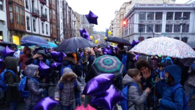 La izquierda abertzale recurre a cientos de niños para encabezar la marcha de apoyo a presos de ETA