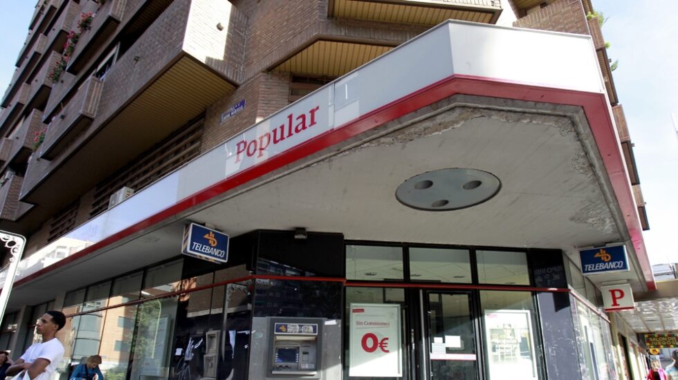 Sucursal del Banco Popular en Madrid.