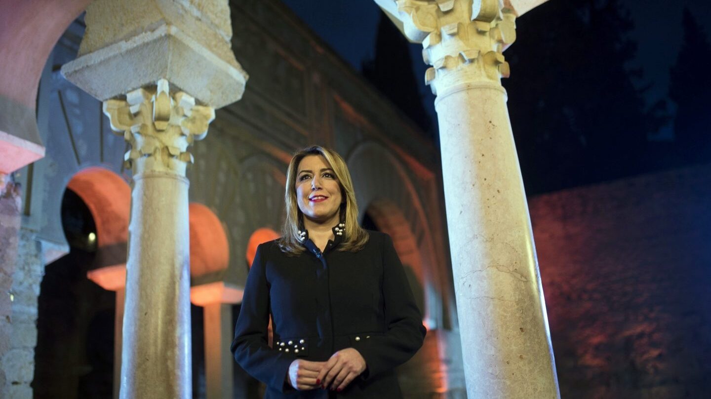 Susana Díaz en su mensaje institucional de fin de año