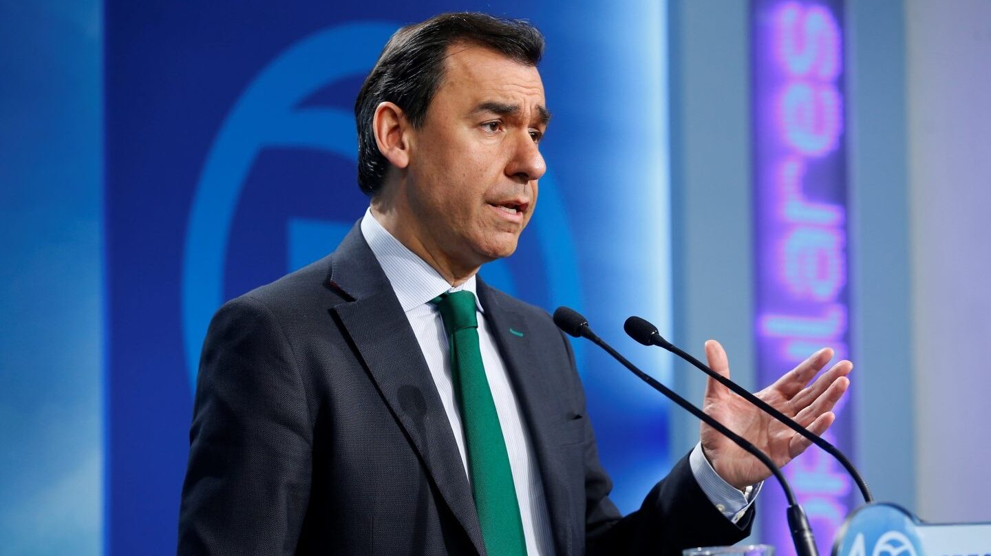 El coordinador general del PP, Antonio Martínez Maillo, este lunes en Génova.