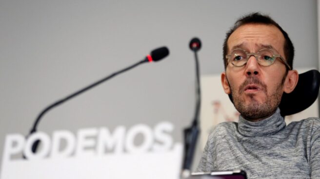 El secretario de Organización de Podemos, Pablo Echenique.