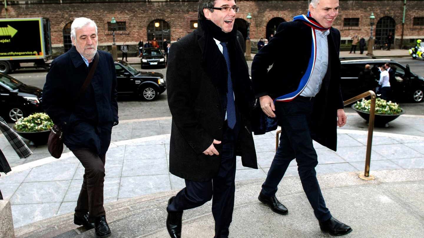 Carles Puigdemont, en Copenhague.