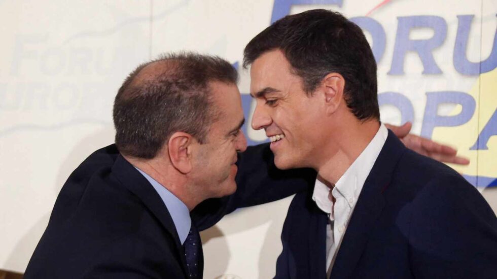 Pedro Sánchez y José Manuel Franco, en una imagen de archivo en 2018.