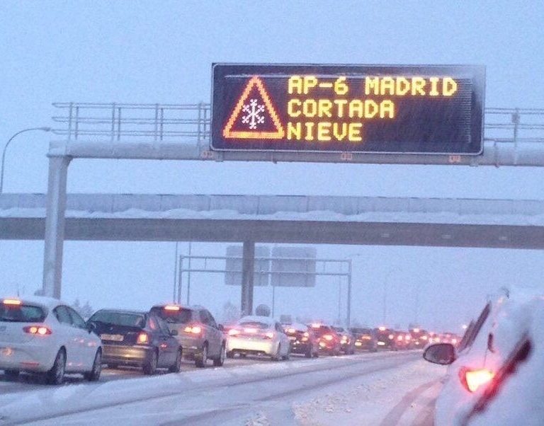 La Fiscalía de Madrid investigará las responsabilidades civiles que se deriven del atasco de la AP-6