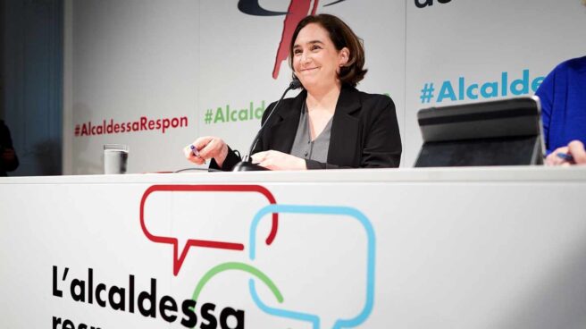 Ada Colau hace balance de su gestión en el Ayuntamiento de Barcelona.