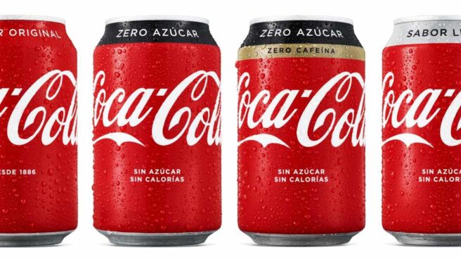 Coca-Cola Nuevos Envases Coca-Cola cambia su imagen de marca y se vuelve 'más roja'.