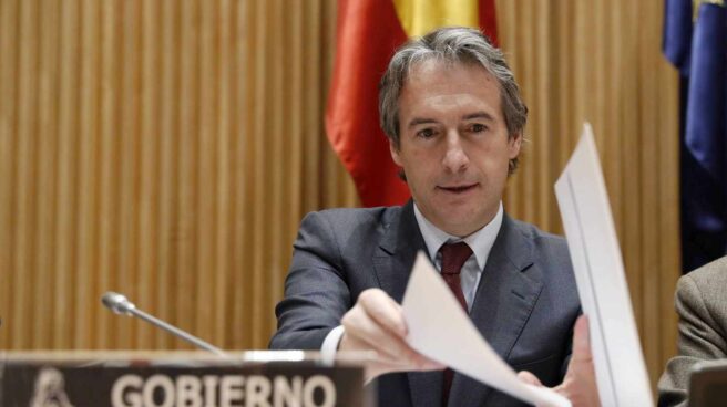 El ministro de Fomento, Iñigo de la Serna, en el Congreso. El ministro de Fomento, Iñigo de la Serna, en el Congreso.