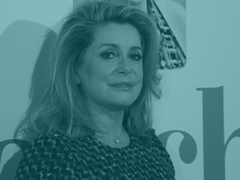 La actriz francesa Catherine Deneuve.