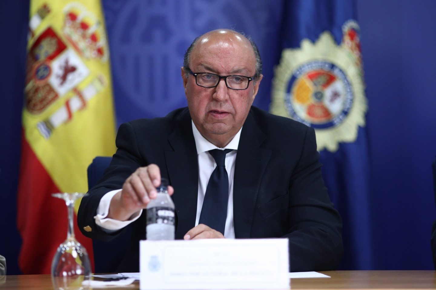 El director general de la Policía Nacional, Germán López Iglesias.