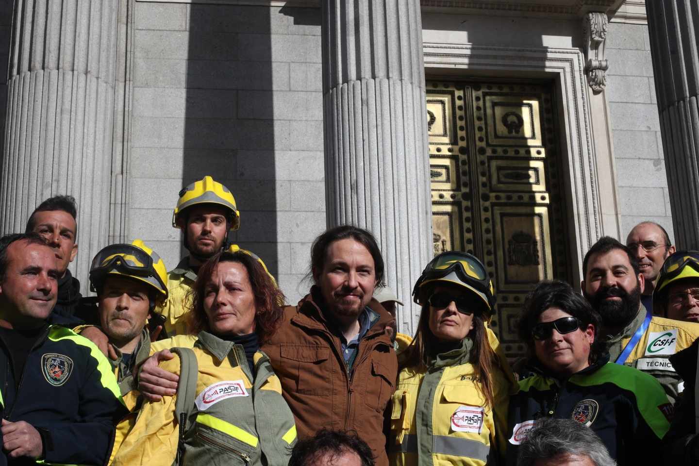 Iglesias corrige a la prensa sobre Cataluña: "Los bomberos deberían ser la noticia hoy"