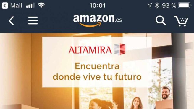 Altamira, la inmobiliaria de Santander y Apollo, vende viviendas en Amazon