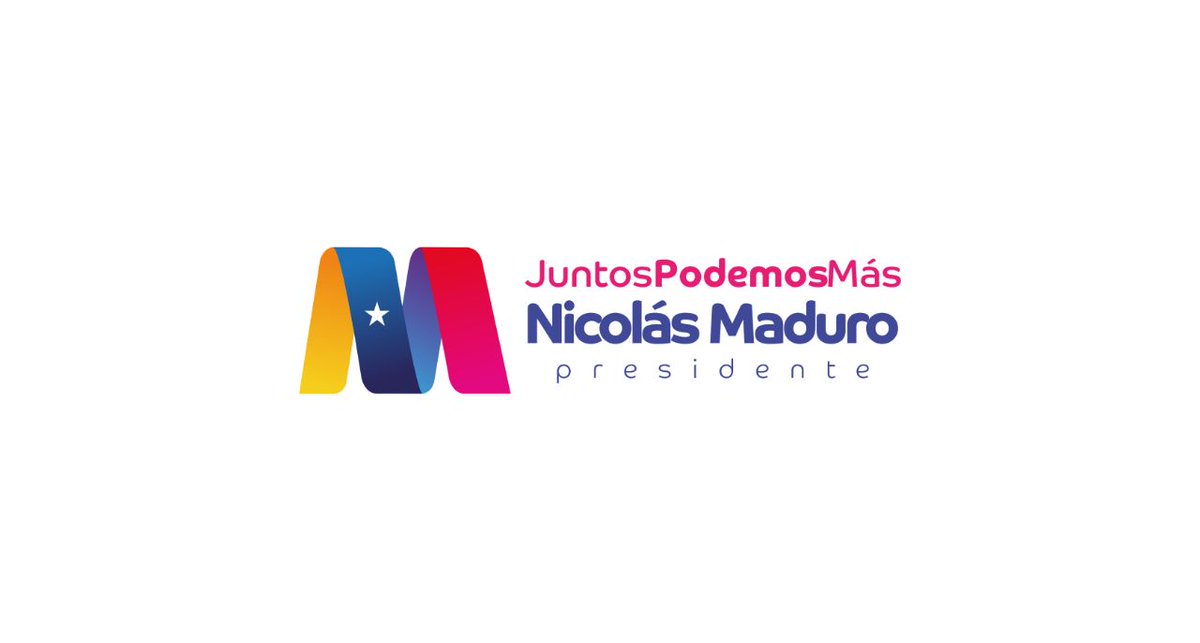 Juntos Podemos Más: el nuevo logo con el que concurrirá Nicolás Maduro a las elecciones presidenciales de 2018 en Venezuela.