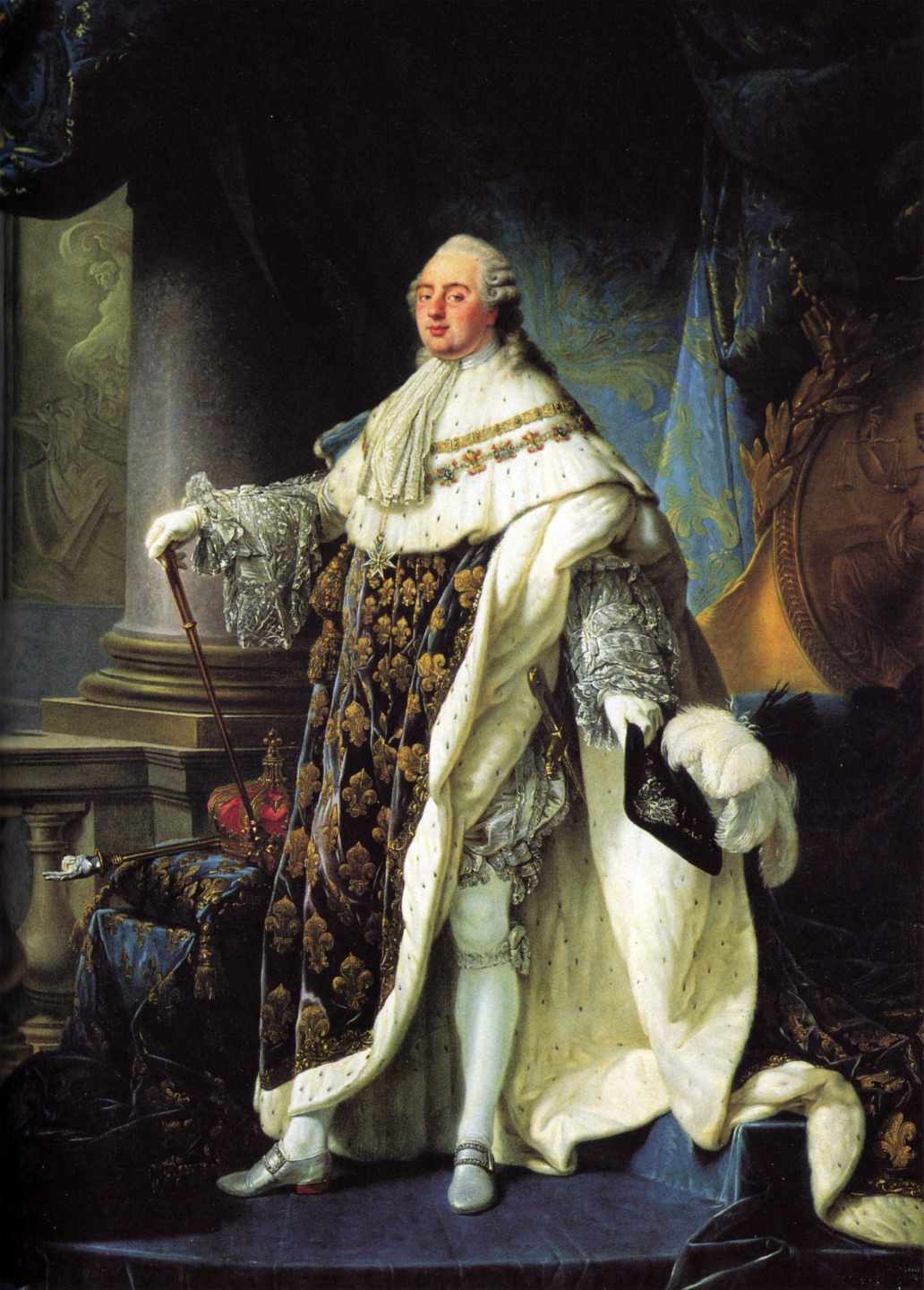Retrato de Luis XVI.