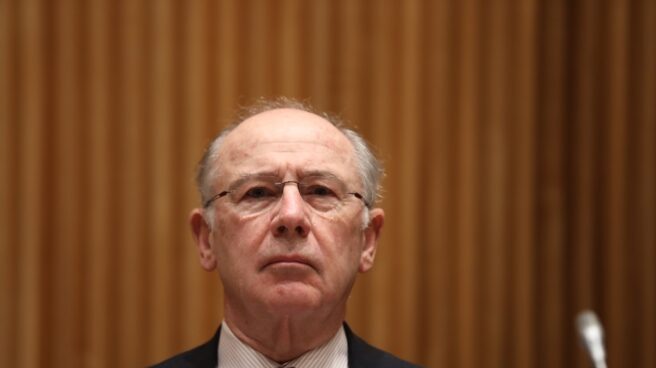 Calviño retira el retrato de Rodrigo Rato de la planta noble del Ministerio de Economía