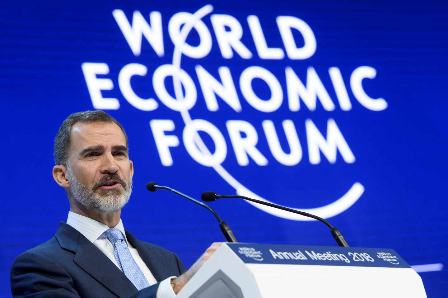 Discurso del Rey Felipe en el Foro de Davos.