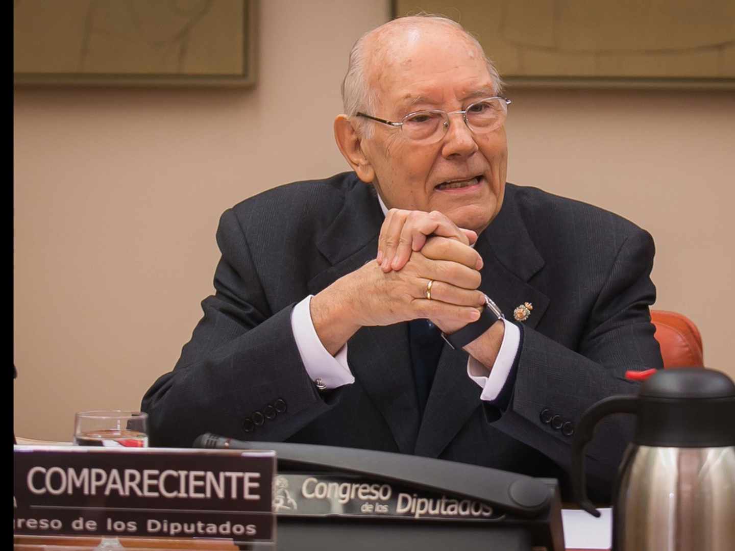 José Manuel Romay Beccaría, presidente del Consejo de Estado.