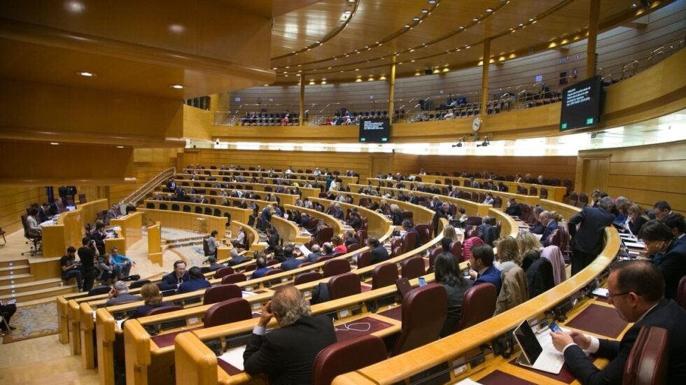 Imagen del Pleno del Senado.