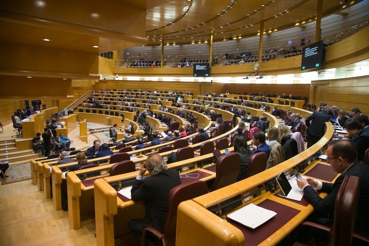 Imagen del Pleno del Senado.