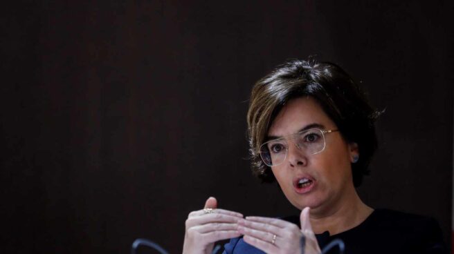 La vicepresidenta del Gobierno, Soraya Sáenz de Santamaría. La vicepresidenta del Gobierno, Soraya Sáenz de Santamaría.