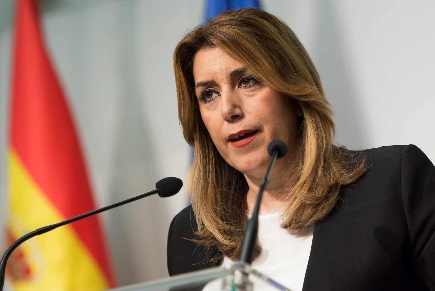 La presidenta de la Junta de Andalucía, Susana Díaz.