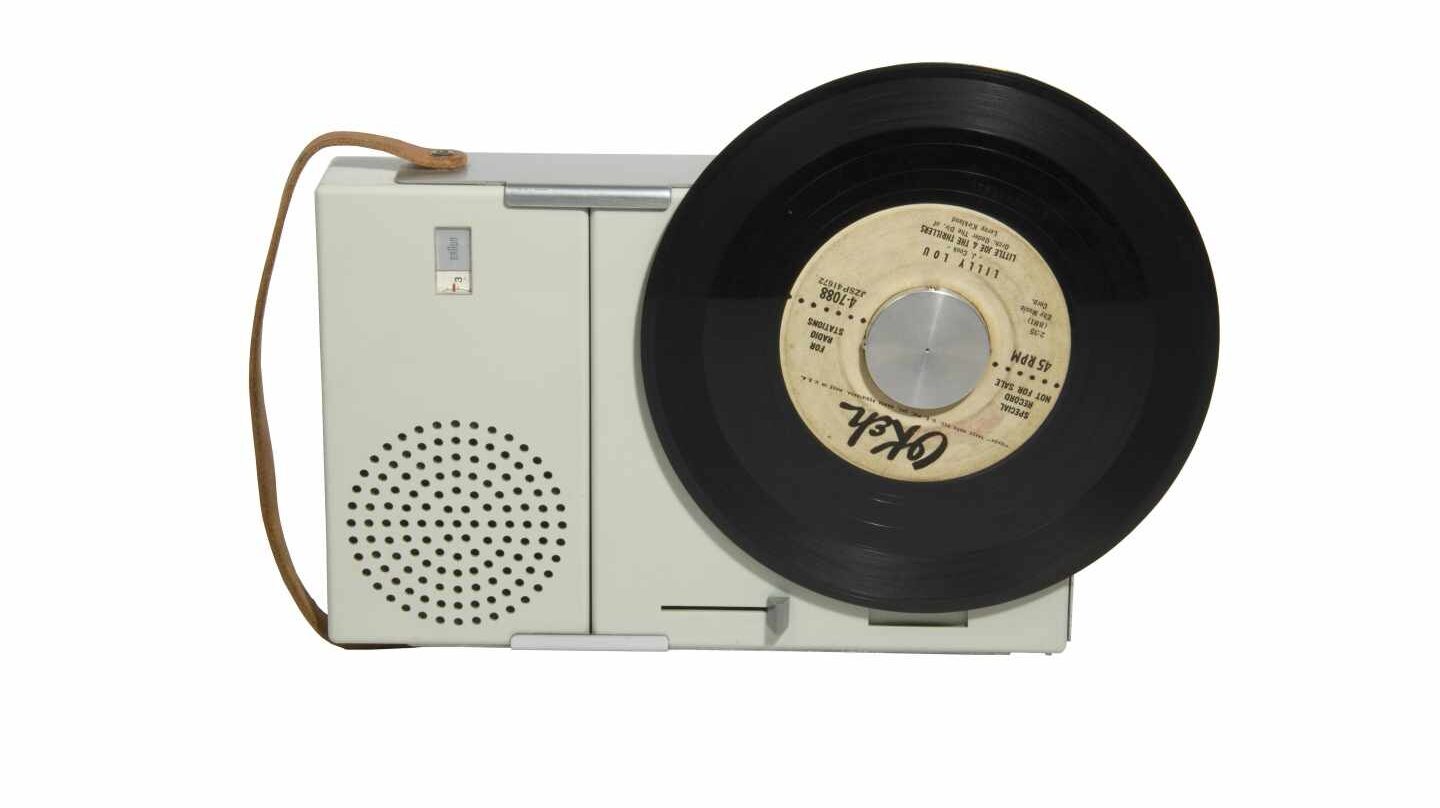 Tocadiscos TP1, 1959, Dieter Rams (1932), Braun AG (Alemania)