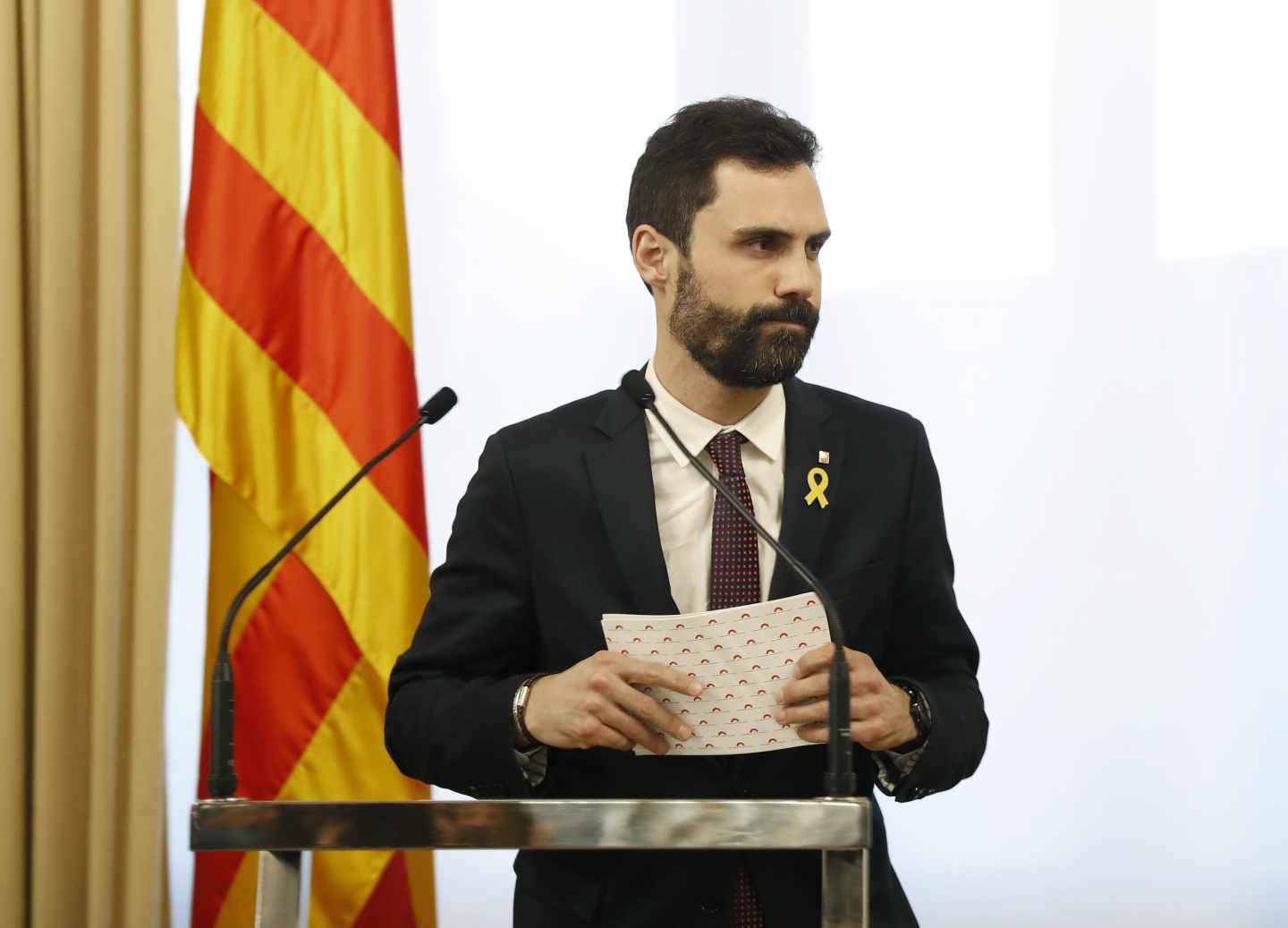 Torrent pide implicación internacional en la causa catalana ante representantes de NN.UU.