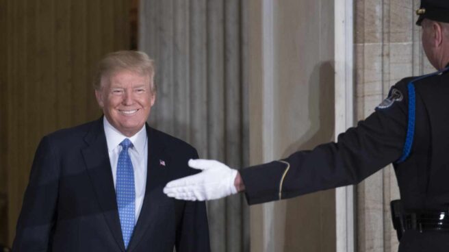 Donald Trump, en el Capitolio. Donald Trump, en el Capitolio.