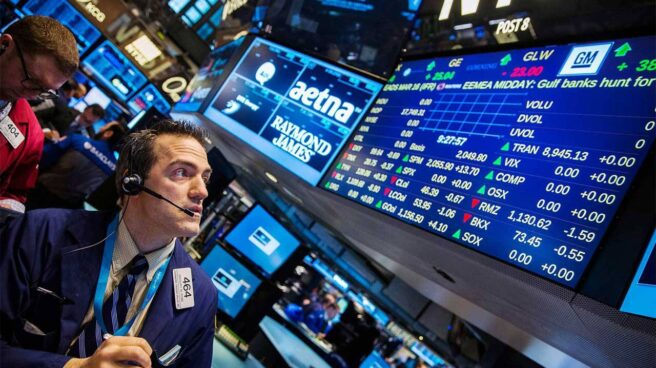 Wall_street El Dow Jones supera los 25.000 puntos por primera vez en su historia.