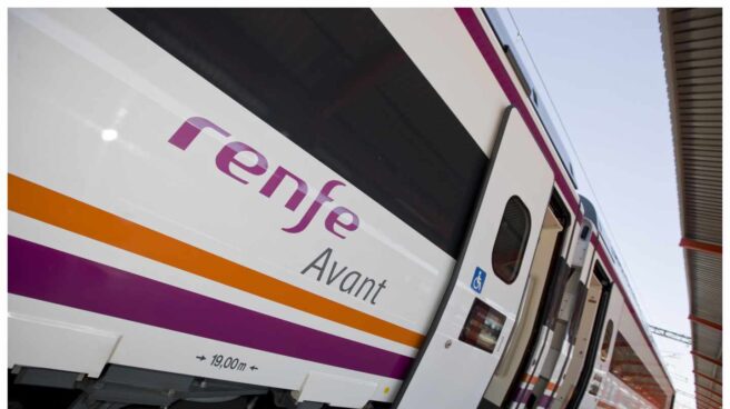 avant renfe Tren Avant de alta velocidad estacionado.