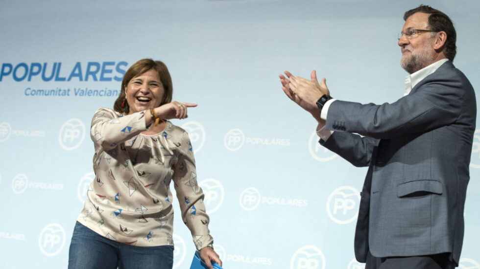 Isabel Bonig y Mariano Rajoy