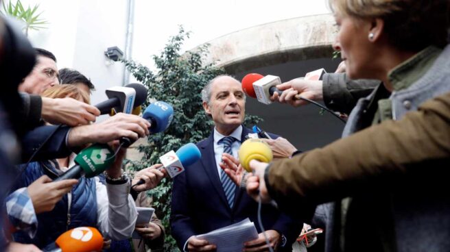Francisco Camps, este miércoles a la salida del Consejo Jurídico Consultivo.