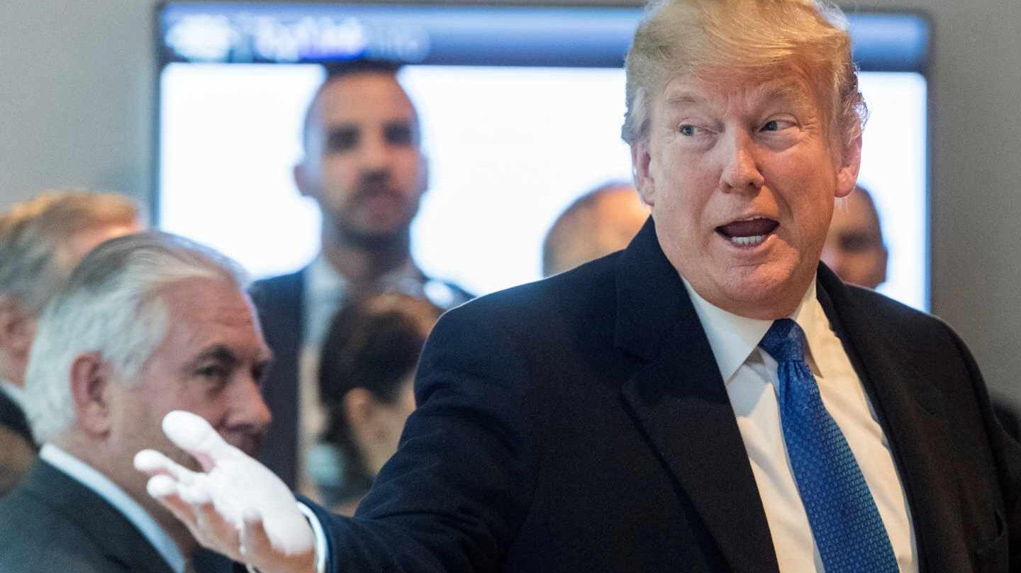 Donald Trump, en el foro de Davos.