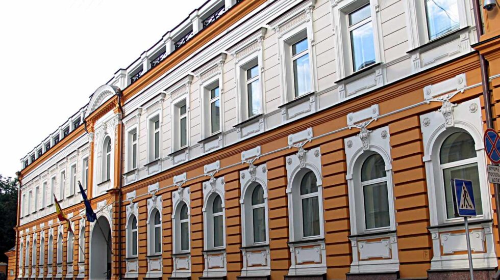 Embajada española en Moscú (Rusia).