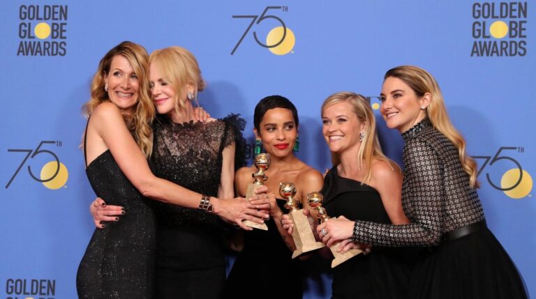 Laura Dern, Nicole Kidman, Zoe Kravitz, Reese Witherspoon y Shailene Woodley